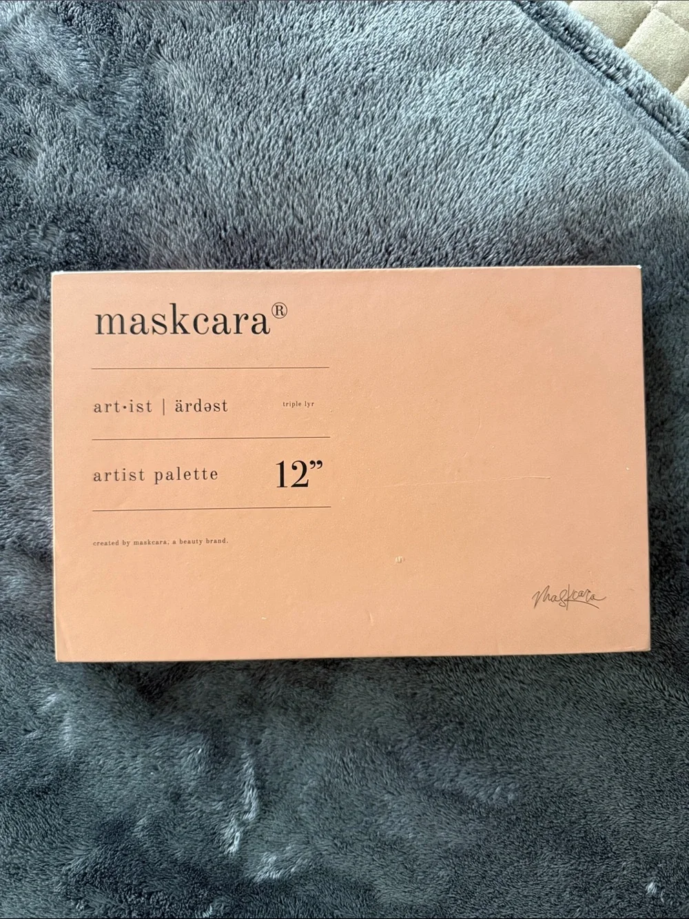maskcara Artist Palette 12" - Peachy Terracotta Box - Picture 1 of 6